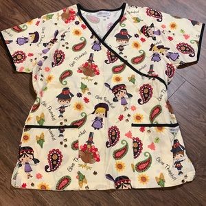 Scrub top. Size medium. Great condition.